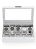 Neateam Watch Storage Case, Watch Case, Watch Case, Clock, Watch Storage Box, Accessories, Storage, Luxury, For 5 Watches, Watch Stand, Men's Gift