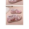 Women's Embroidered Beijing Style Slip-On Shoes, Breathable Low-Cut Comfort Flats with Soft Sole, Warm Traditional Cloth Shoes for Women