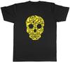 Yellow Skull Mens Unisex T-Shirt Tee Gift