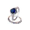Wish square ring simple niche versatile ring