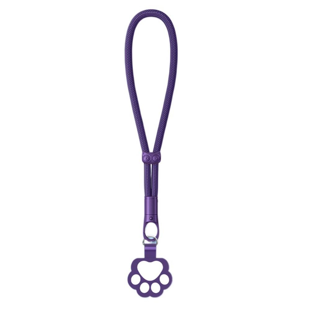 

Adjustable Hanging Wrist Strap Cute Cartoon Hand Rope Phone Lanyard Cell Phone Accessories фіолетовий