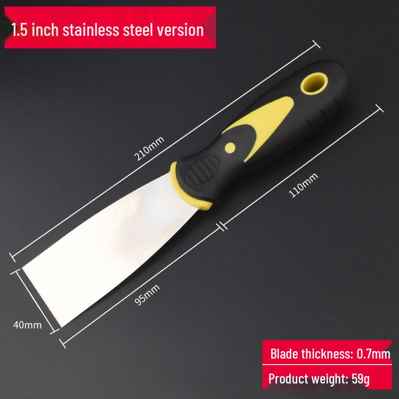 Stainless Steel Putty Knife Scraper and Spatula for Wall Caulking and Painting