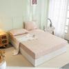 Plant Geometric Shape Pattern Bed Hat Three-Piece Digital Printing Bedding Set Adult Children