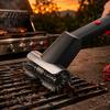 Outdoor Grill Cleaning Tool Electric Brush with Dual Rotating Heads And Built-in LED Light Cordless BBQ Camping Cleaner Water Mist Spray 2-Speed for