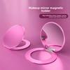 Small Cosmetic Makeup Mirror Magnetic Holder Bracket Travel Beauty Accessory for Apple Huawei Oppo Xiaomi Vivo Mobile Phone
