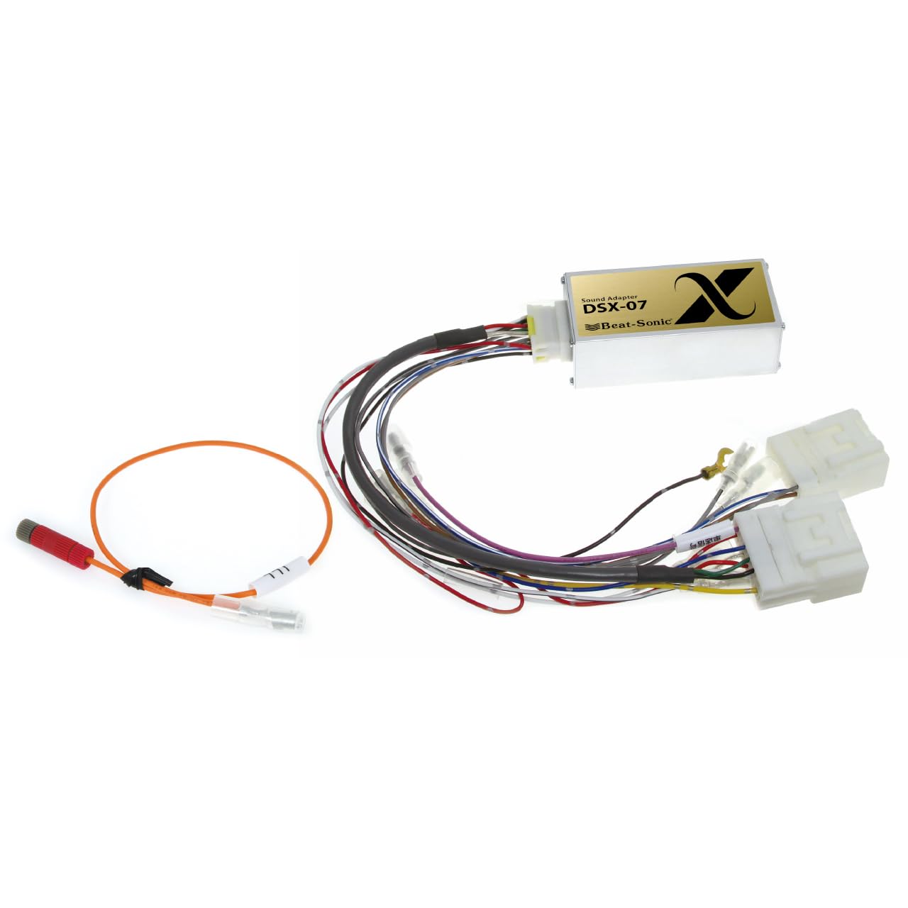 

Звуковой адаптер для автомобилей Rockford Fosgate без опциональной навигационной системы, производитель Beat-Sonic, модель DSX-07 чёрный