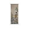 Chinese Style Zen Scroll Wall Art Painting Aesthetic Vintage Poster Semi-transparent Hanging Cloth Home Ancient Tea Room Decor