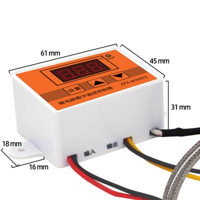 ZFX-W3003 Regulator Temperatury Mikro Cyfrowy Termostat Termoregulator Ogrzewanie i Chłodzenie Inkubator Regulator Temperatury