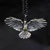 Men Women Punk Falcon Pendant Necklaces Male Trendy Hip Hop Eagle Chain Necklace Accessories Jewelry