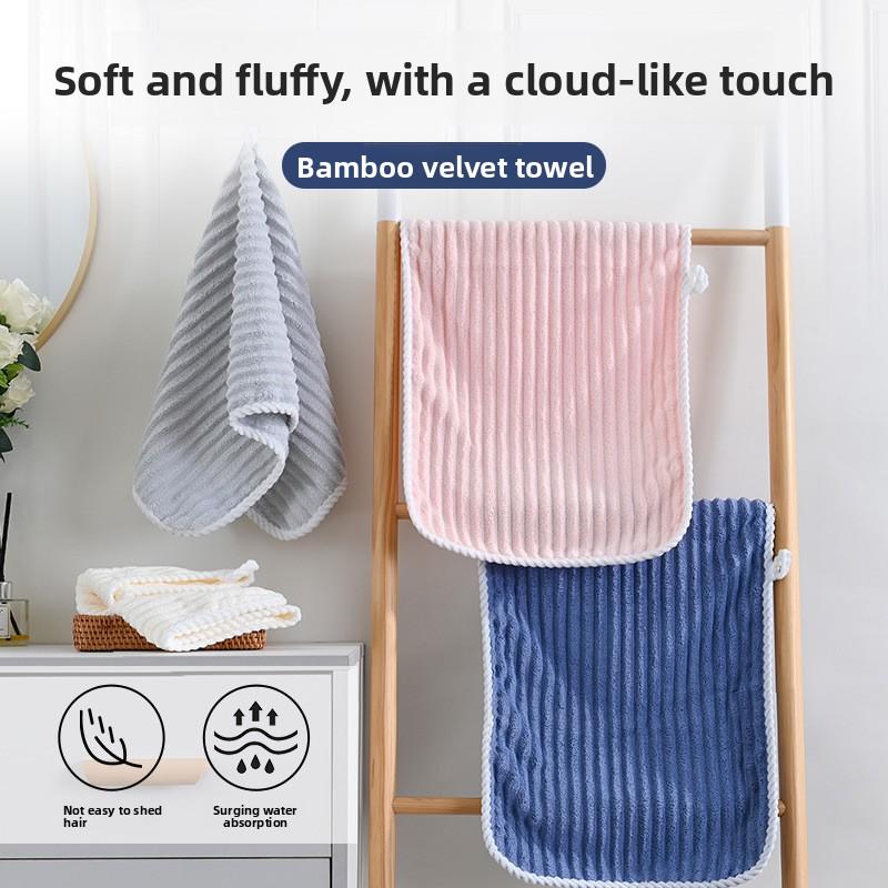 Extra-thick Ultra-absorbent Adult Wave-pattern Towel