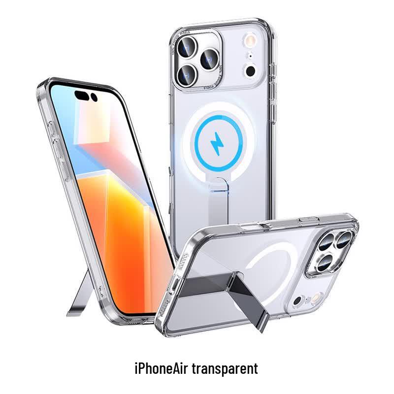 CAXITON iPhone Air Clear Magnetic Stand Phone Case