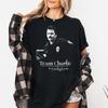 2026 Charlie Swan Shirt Twilight Billy Burke Charlie Teams New Season Casual Tshirt Suitable for Both Unisex and Women