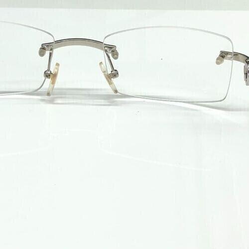 RSINC Rimless Frame Eyeglass Spectacle For Men & Women Silver Black Cart 1 JL156068979929