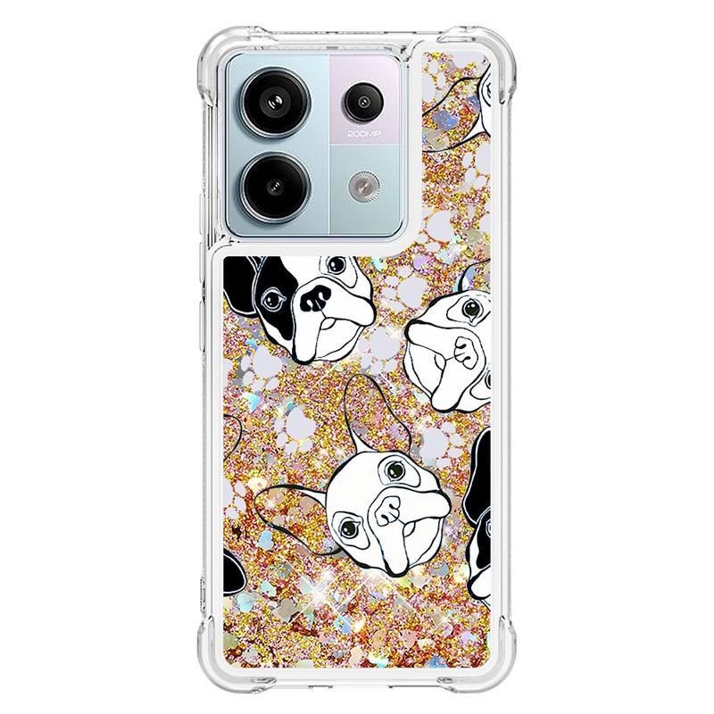 Für Xiaomi Redmi Note 13 5G Hülle Glitzer Dynamische Flüssig-Hülle für Für Funda Xiaomi Redmi Note 13 Pro 5G 13Pro Plus Handyhülle
