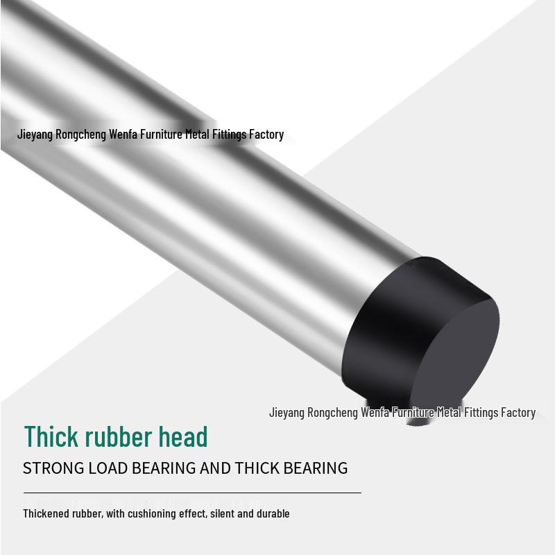 Thickened Stainless Steel Silent Door Stopper with Hydraulic Buffer