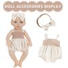 Golden Dress Doll 12 Inch 30cm Super Simulation Rebirth Doll Toy Doll Dress Up Party Soothing Doll, Christmas Gift