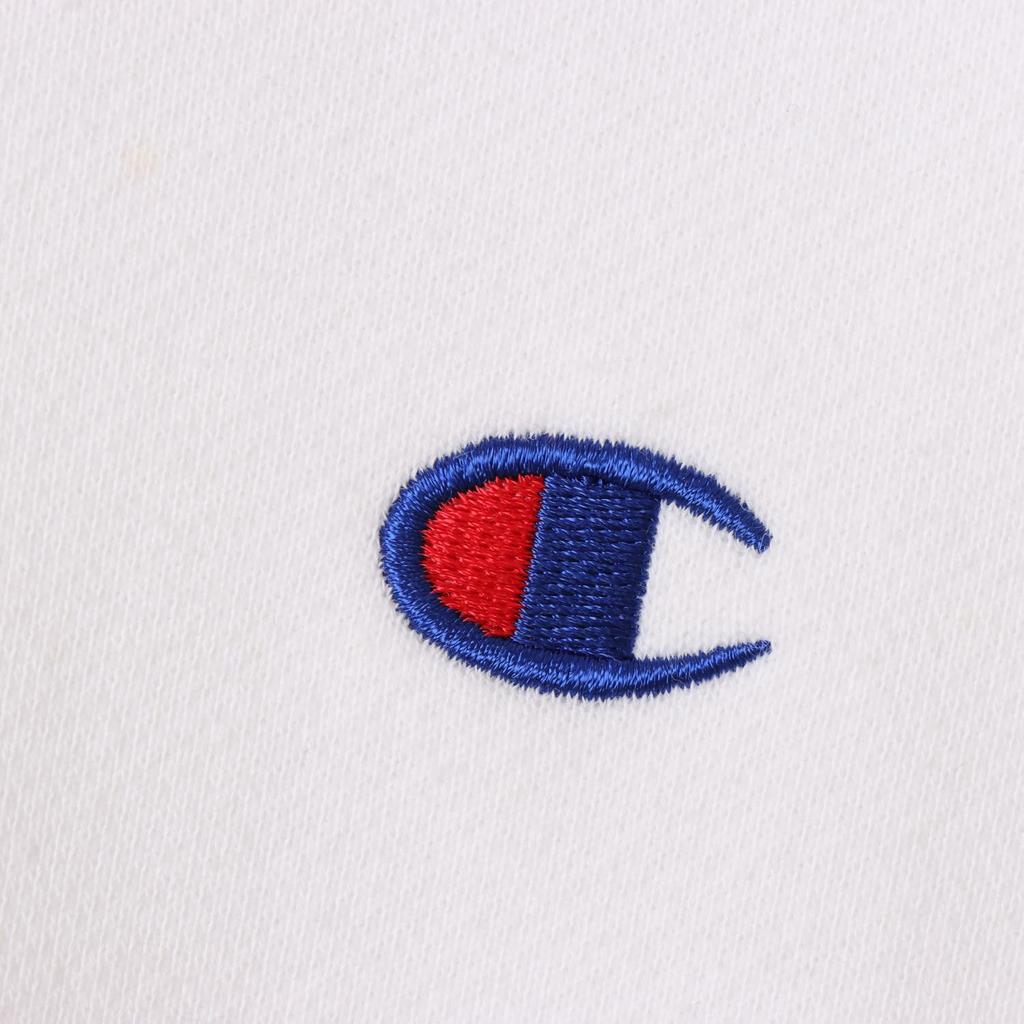 Champion Basic Long Sleeve Crew Neck Large Made in USA with Embroidered Men's Sweatshirt, Size, Cotton, Logo, C3-Y035L-010-3L