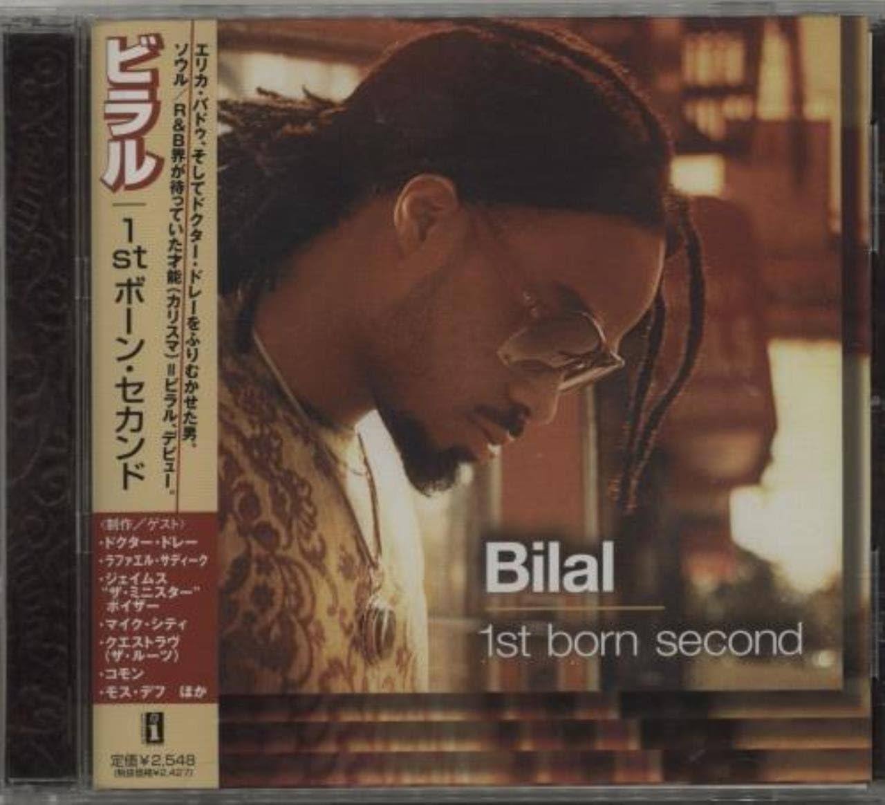 

CD BILAL 1st Born Second UICS1013PROMO Interscope Reco 2001 Japan Rap HipHopRB Used