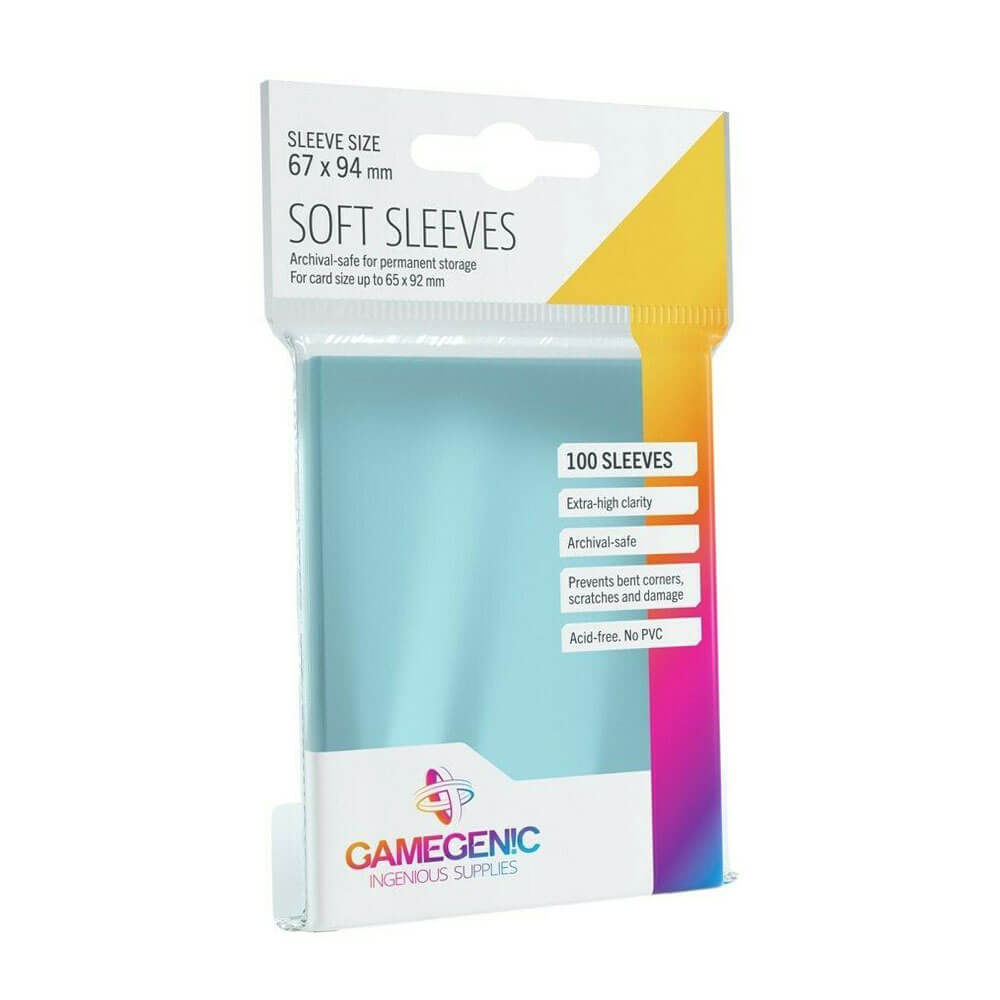 Gamegenic myke korthylser (67 mm x 94 mm 100 ermer)