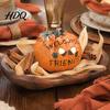 Compact Sand Table Landscaping Props Harvest Halloween Pumpkin Figurine Resin Welcome Ornament Autumn Thanksgiving Hand Painted Holiday Centerpieces