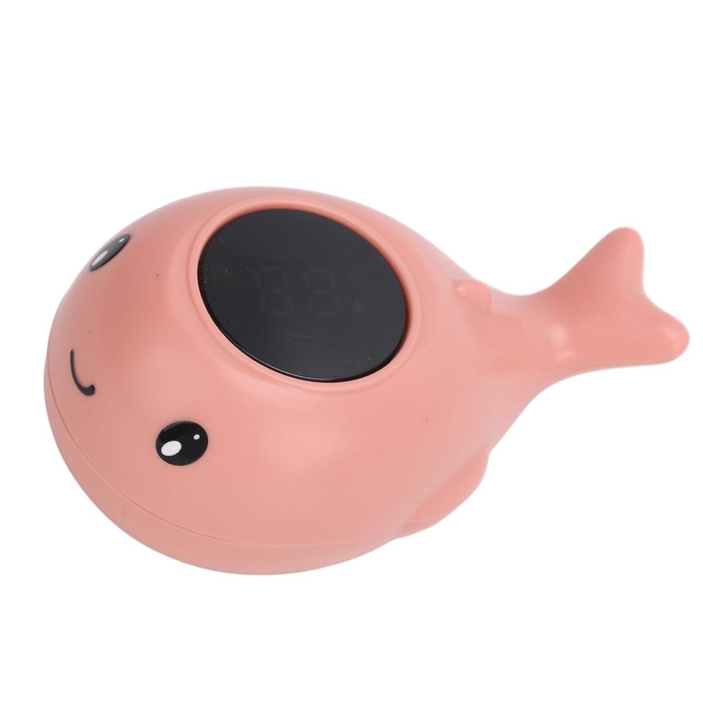 Whale Bath Temperature Tester Digital Waterproof Lovely Infant Bath Temperature Monitor for Washroom