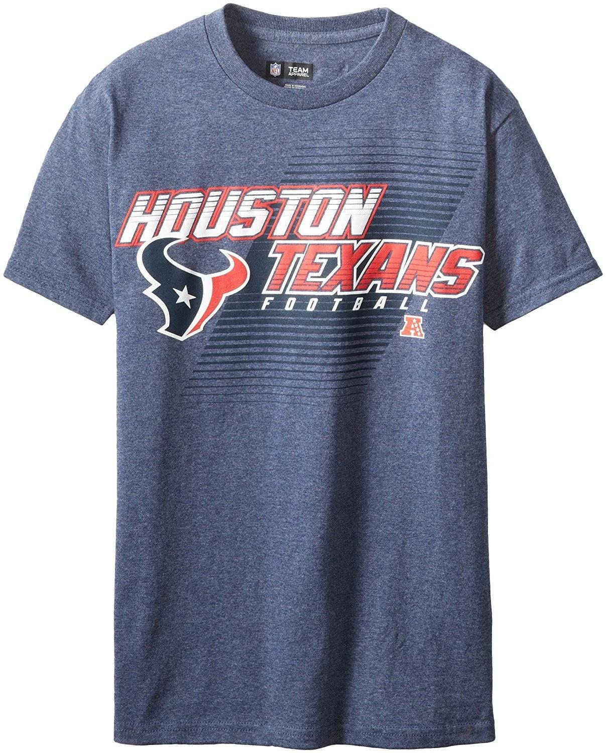 Houston Texans Mens Control The Clock Short Sleeve T shirt 3XL