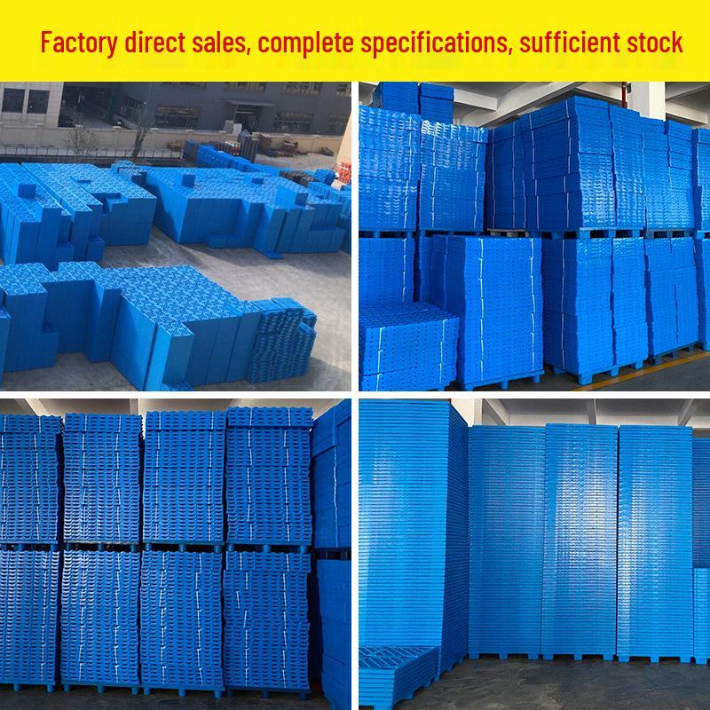 Moisture-Proof Interlocking Plastic Pallet for Cold Storage & Supermarket Use