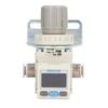 Luftdruckregler ABS SMC Miniatur Druckluftregler mit Digitalanzeige Druck
