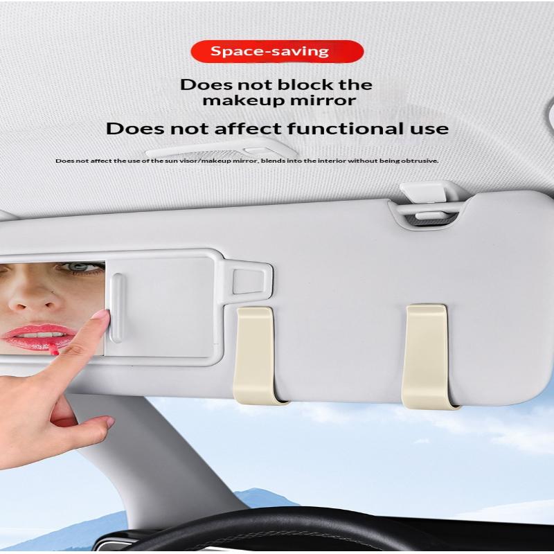 Cutie Ochelari Auto Suport Portabil Ochelari de Soare Auto Suport Ochelari de Condus Carcasă Ochelari Cutie Depozitare Multifuncțională Parasolar