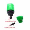 5 pcs Water Pipe Quick Connector Plastic Hose Pipe Connector For Garden Pipeline Drip Irrigation System Watering Equipment Parts