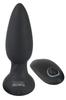 Rimmer Velvet Vibrating Plug 11 X 4.2 Cm Black - Black Velvets - Vibrating Plugs