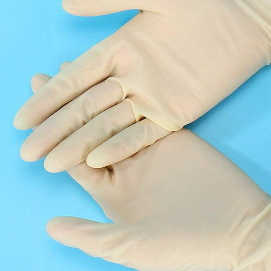 9-Inch Powder-Free Nitrile Latex Disposable Protective Gloves