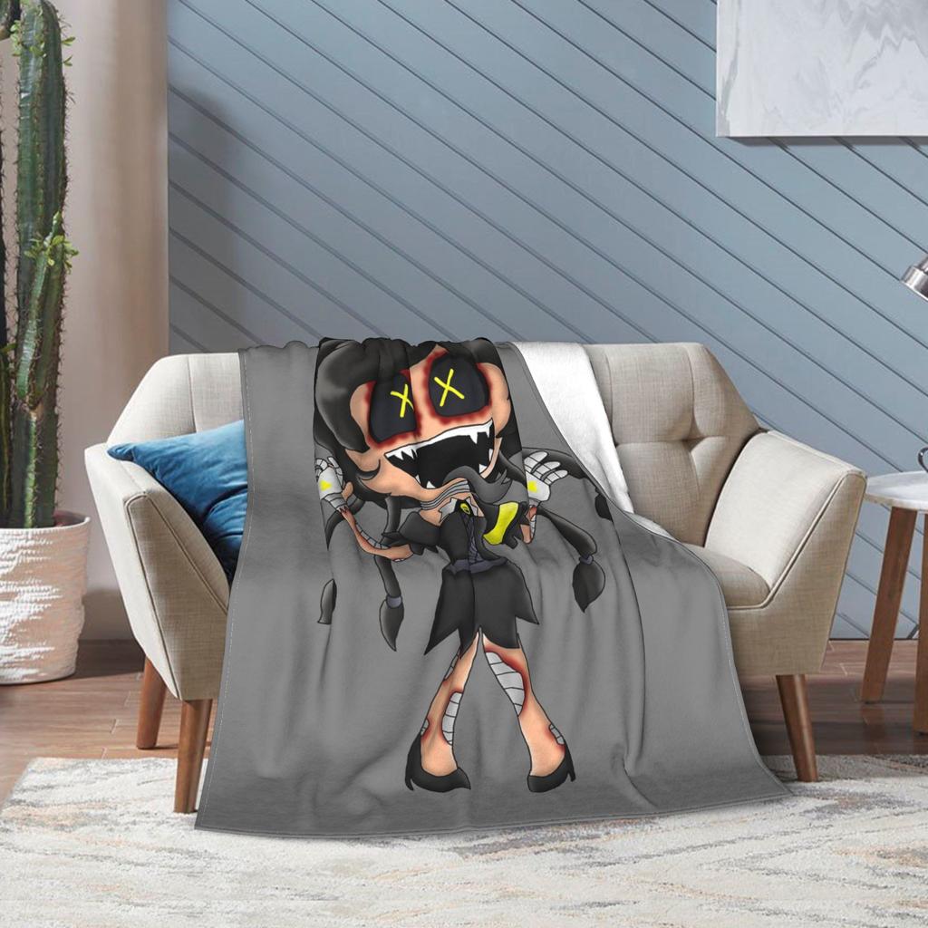 Coperte Cyn Murder Drones Stampa Flanella Multifunzione Leggera Sottile Coperta da Lancio per Letto Esterno Peluche Sottile Trapunta