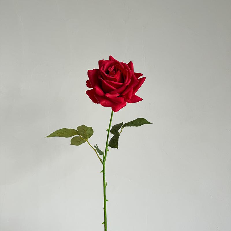 Luxury Realistic Touch Rose: Artificial Flower for Wedding, Living Room, or Dining Table Decor.