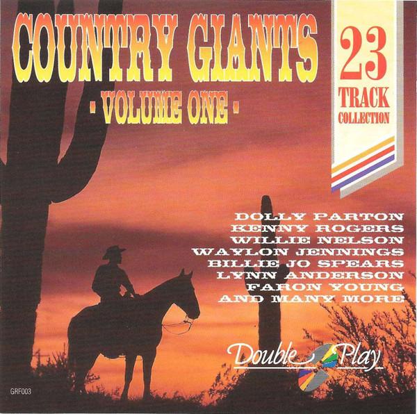 

CD VARIOUS - Country Giants Volume One GRF003 Double Play Europe Country Used