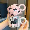 Souvenir Graduation Gift Gift for Teacher Gift Box Creative Practical Cup for Women New Cute Cat Ceramic Mug