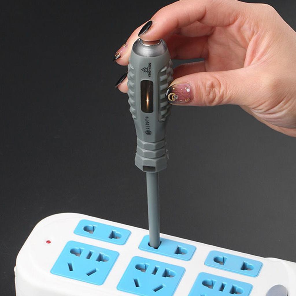 Digital Voltage Tester Pen AC Non-contact Induction Test Pen Voltmeter Power Detector Electrical Screwdriver Indicator