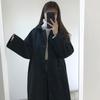 Versatile Women's Mid-Length Wool Coat - Korean Hepburn Style, 2020 Autumn/Winter, Petite & Plus Sizes