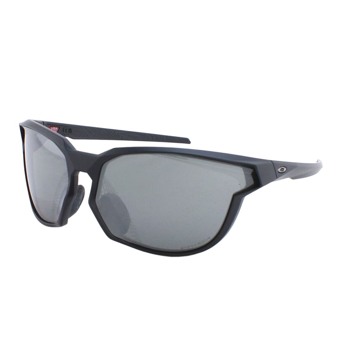 Oakley Side Oval Logo Irregular Shape Sunglasses Unisex sunglasses Black 0OO9227-01 Black,F
