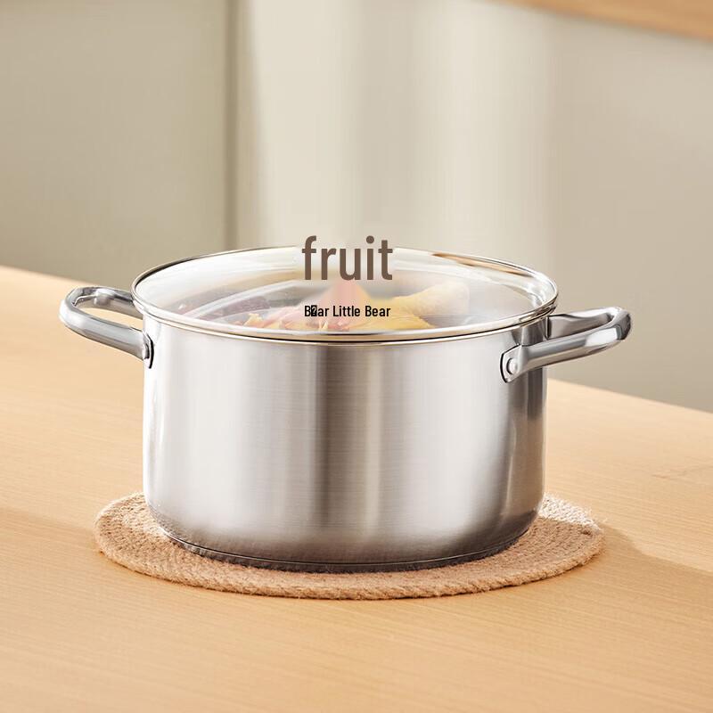 

Bear 24cm 304 Stainless Steel Soup & Milk Pot