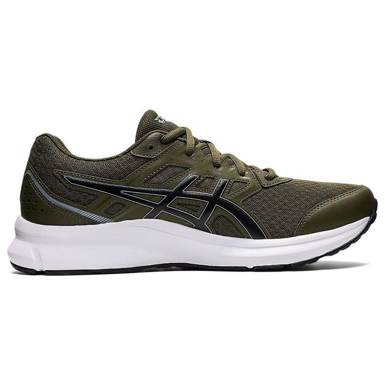 Asics Jolt 3 Olive Canvas Unisex Sneakers Green Black 1011B034-301