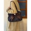 Tragetasche Damen Große Kapazität Pendler-Umhängetasche mit Unterarmgurt - Klassischer Stil Vintage-Handtasche