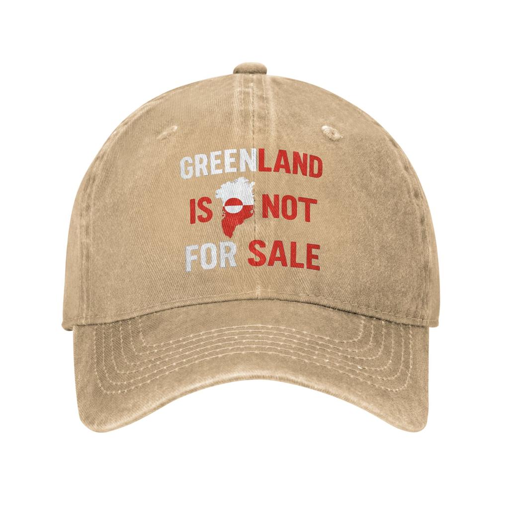 Greenland Is Not For Sale  Trucker Hats Outfit For Unisex Baseball Caps  Vintage Wear Sun Caps Adjustable
