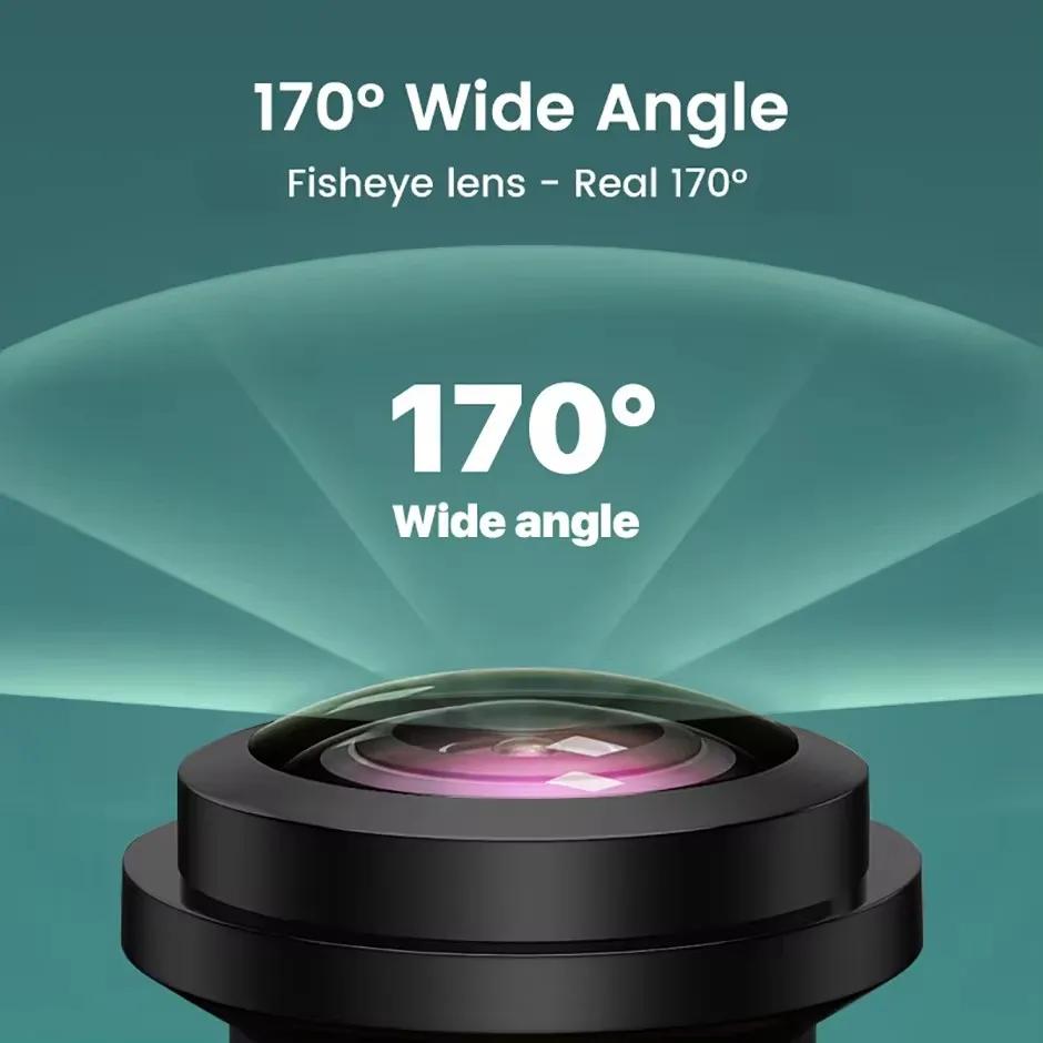 Car Rear View Camera 170 AHD 1080P Fisheye Golden Lens Full HD Night Vision Vehicle Reversing Backup Front Cameras For DVR cam