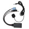 Bluetooth5.0 AUX IN Cable 3.5mm Jack ISO 8Pin 7 607 897 093 Handsfree Microphone Replacement for Bora for Blaupunkt