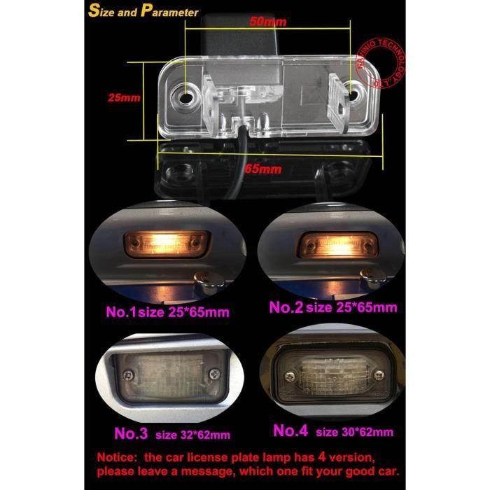 Caméra de recul étanche pour Mercedes-Benz