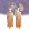 Star Padme Wars Amidala Cosplay Set Fashion Simple Dress Polyester Clothing Gift