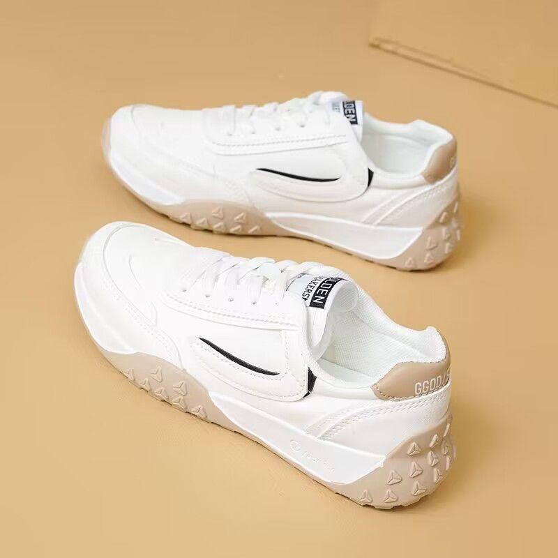 

Little White Shoes Women s 2024 New Summer Women s Shoes Korean Version Versatile Casual Super Fire Shoes Student Board Shoes 40 чорний