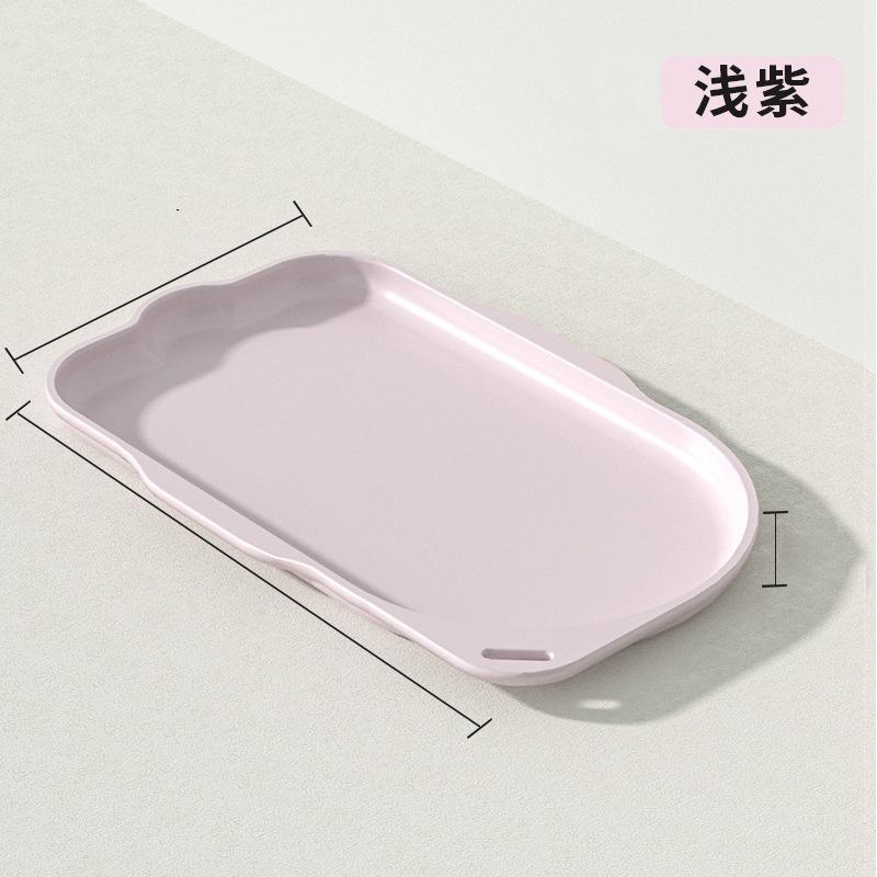 

Pet Cat Specific Meal Mat, Waterproof and Anti Slip, Cat Bowl Food Mat, Dog Large Cat Meal Mat, Dining Plate Cat Food Basin Mat S фиолетовый