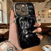 Black Lion with Yellow Eyes Shockproof Hard Phone Cover For Xiaomi Redmi Note 9 10 11 12 13 14 15 Pro Plus Protective Case